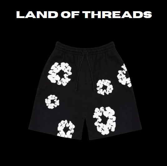 DENIM TEARS SHORTS BLACK 1:1