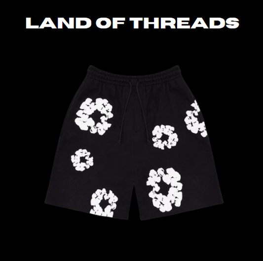 DENIM TEARS SHORTS BLACK 1:1